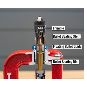 375 Raptor Micrometer Precision Bullet Seater  (LEEPRODUCT)