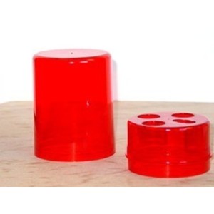 DIE BOX ROUND RED