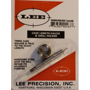 7MM/08 Case Length Gauge & Shell Holder (LEEPRODUCT)