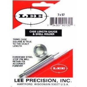 7X57 Mauser Case Length Gauge & Shell Holder (LEEPRODUCT)